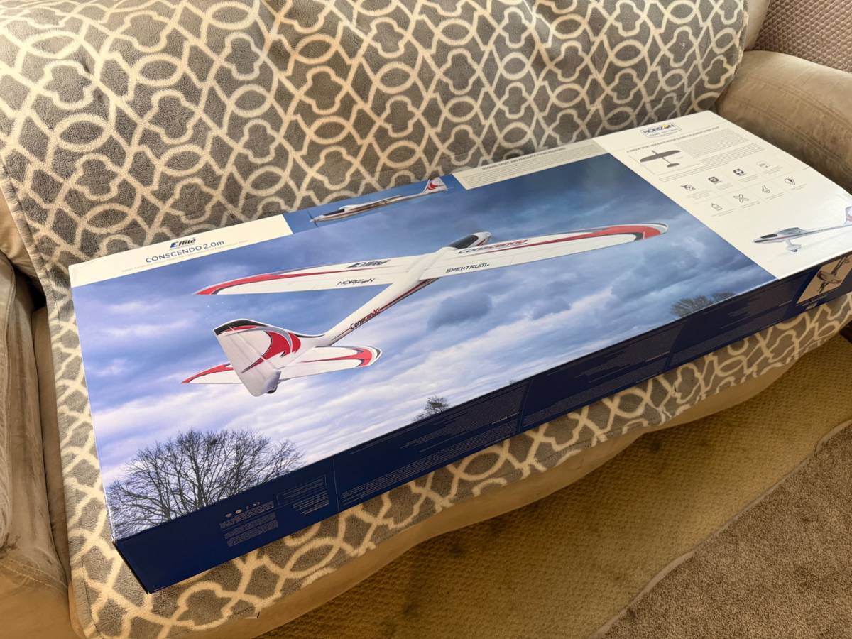 E-Flite Conscendo 2M BNF with AS3X+ and SAFE - with Light Kit!